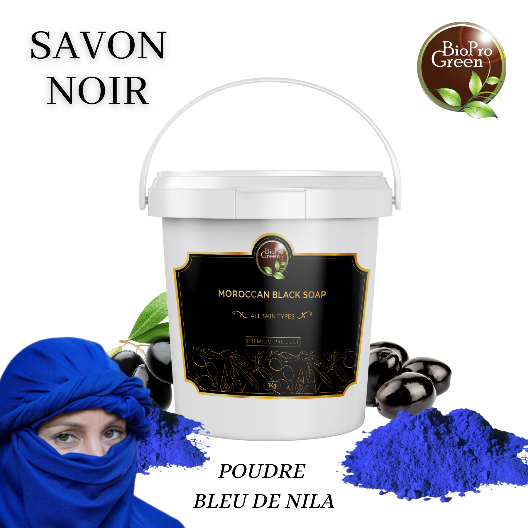 Savon noir au nila